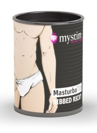 Компактный мастурбатор MasturbaTIN Ribbed Ricky - MyStim - в Ногинске купить с доставкой