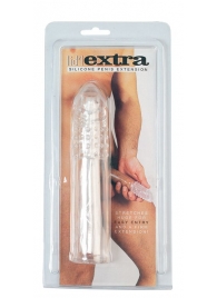 Насадка-удлинитель из прозрачного силикона LIDL EXTRA SILICONE PENIS EXTENSION - Seven Creations - в Ногинске купить с доставкой