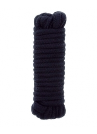 Чёрная веревка для связывания BONDX LOVE ROPE - 5 м. - Dream Toys - купить с доставкой в Ногинске