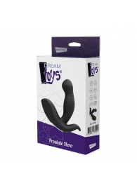 Черный вибромассажер простаты PROSTATE HERO - Dream Toys - в Ногинске купить с доставкой