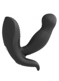 Черный вибромассажер простаты PROSTATE HERO - Dream Toys - в Ногинске купить с доставкой