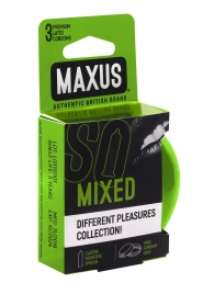 Презервативы в железном кейсе MAXUS Mixed - 3 шт. - Maxus - купить с доставкой в Ногинске