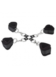 Комплект для сковывания из 5 предметов - Lux Fetish - купить с доставкой в Ногинске