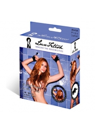Наручники с присосками Sexy Suction - Lux Fetish - купить с доставкой в Ногинске