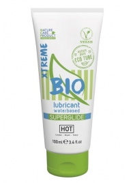 Интимный увлажняющий гель BIO SuperGlide Xtreme - 100 мл. - HOT - купить с доставкой в Ногинске