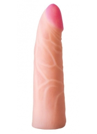 Фаллическая насадка на трусики харнесс - 17,5 см. - LOVETOY (А-Полимер) - купить с доставкой в Ногинске