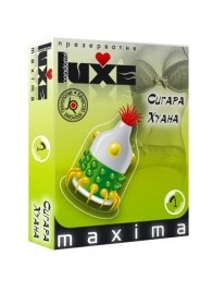 Презерватив LUXE Maxima  Сигара Хуана  - 1 шт. - Luxe - купить с доставкой в Ногинске
