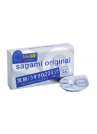 Ультратонкие презервативы Sagami Original QUICK - 6 шт. - Sagami - купить с доставкой в Ногинске