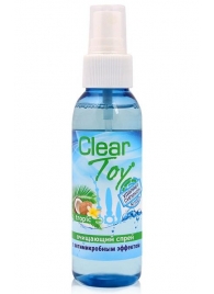 Очищающий спрей для игрушек CLEAR TOY Tropic - 100 мл. - Биоритм - купить с доставкой в Ногинске