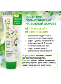 Лубрикант на водной основе Bio Active - 100 гр. - Биоритм - купить с доставкой в Ногинске