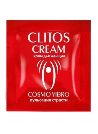 Пробник возбуждающего крема для женщин Clitos Cream - 1,5 гр. - Биоритм - купить с доставкой в Ногинске