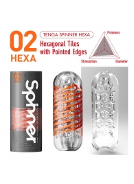 Мастурбатор SPINNER Hexa - Tenga - в Ногинске купить с доставкой