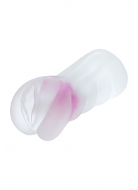 Прозрачный реалистичный мастурбатор Juicy Pussy Crystal Rose - ToyFa - в Ногинске купить с доставкой