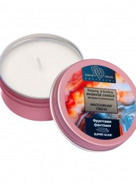 Массажная свеча  Фруктовая фантазия - БиоМед - купить с доставкой в Ногинске