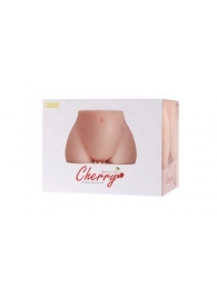 Мастурбатор-полуторс Cherry с вибрацией и двумя любовными тоннелями - KOKOS - в Ногинске купить с доставкой