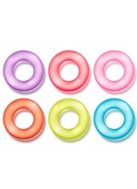 Набор из 6 эрекционных колец King of the Ring - Blush Novelties - в Ногинске купить с доставкой