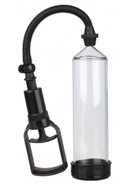 Прозрачная вакуумная помпа TRIGGER HANDLE PENIS PUMP - Dream Toys - в Ногинске купить с доставкой