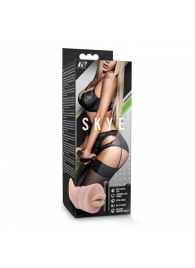 Телесный мастурбатор-ротик Skye - Blush Novelties - в Ногинске купить с доставкой