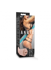 Телесный мастурбатор-ротик Angie - Blush Novelties - в Ногинске купить с доставкой