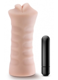 Телесный мастурбатор-ротик Angie - Blush Novelties - в Ногинске купить с доставкой