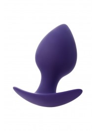 Фиолетовая анальная втулка Glob - 8 см. - ToyFa