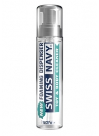 Очищающая пенка для игрушек и тела Swiss Navy Toy   Body Cleaner Foamer - 207 мл. - Swiss navy - купить с доставкой в Ногинске