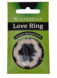 Фигурное эрекционное кольцо из киберкожи - Sitabella - в Ногинске купить с доставкой