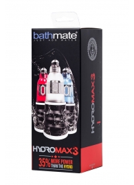 Красная гидропомпа HydroMAX3 - Bathmate - в Ногинске купить с доставкой
