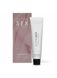 Лубрикант на водной основе Slow Sex Anal Play Gel - 30 мл. - Bijoux Indiscrets - купить с доставкой в Ногинске