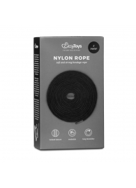 Черная веревка для бондажа Easytoys Bondage Rope - 5 м. - Easy toys - купить с доставкой в Ногинске