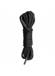 Черная веревка для бондажа Easytoys Bondage Rope - 5 м. - Easy toys - купить с доставкой в Ногинске