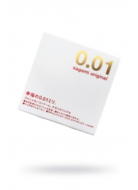 Супертонкий презерватив Sagami Original 0.01 - 1 шт. - Sagami - купить с доставкой в Ногинске