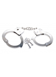 Металлические наручники Beginner s Metal Cuffs - Pipedream - купить с доставкой в Ногинске
