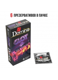 Ароматизированные презервативы DOMINO  Фруктовый слот  - 6 шт. - Domino - купить с доставкой в Ногинске