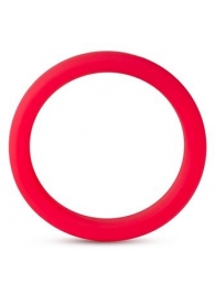 Красное эрекционное кольцо Silicone Go Pro Cock Ring - Blush Novelties - в Ногинске купить с доставкой