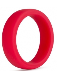 Красное эрекционное кольцо Silicone Go Pro Cock Ring - Blush Novelties - в Ногинске купить с доставкой