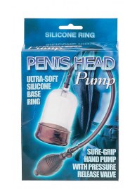Помпа на головку фаллоса Penis Head Pump - Seven Creations - в Ногинске купить с доставкой
