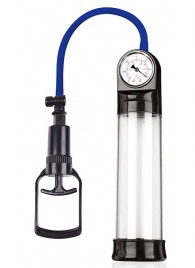 Прозрачная вакуумная помпа Sex Expert с манометром - Sex Expert - в Ногинске купить с доставкой