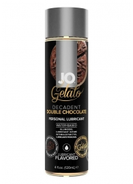 Лубрикант с ароматом шоколада JO GELATO DECADENT DOUBLE CHOCOLATE - 120 мл. - System JO - купить с доставкой в Ногинске