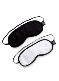Набор из двух масок на глаза Soft Blindfold Twin Pack - Fifty Shades of Grey - купить с доставкой в Ногинске