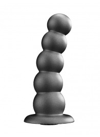 Черная насадка-плаг на харнесс PLATINUM 9 - 24 см. - LOVETOY (А-Полимер) - купить с доставкой в Ногинске