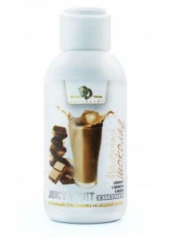 Интимный гель-смазка JUICY FRUIT с ароматом молочного шоколада - 100 мл. - БиоМед - купить с доставкой в Ногинске