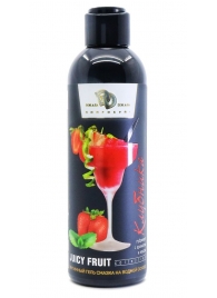 Интимный гель-смазка JUICY FRUIT с ароматом клубники - 200 мл. - БиоМед - купить с доставкой в Ногинске