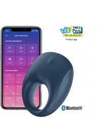 Эрекционное кольцо Satisfyer Strong One с возможностью управления через приложение - Satisfyer - в Ногинске купить с доставкой