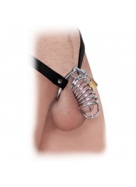 Кольцо верности Extreme Chastity Belt с фиксацией головки - Pipedream - купить с доставкой в Ногинске