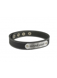 Чокер с белой строчкой Good Girl - Sitabella - купить с доставкой в Ногинске