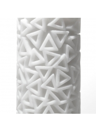 Белый 3D мастурбатор PILE - Tenga - в Ногинске купить с доставкой
