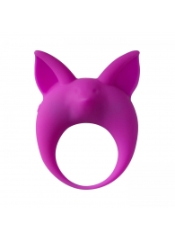 Фиолетовое эрекционное кольцо Kitten Kyle - Lola Games - в Ногинске купить с доставкой