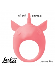 Оранжевое эрекционное кольцо Unicorn Alfie - Lola Games - в Ногинске купить с доставкой