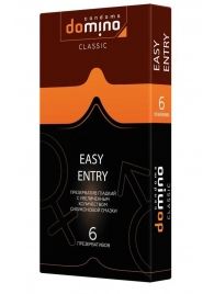 Презервативы с увеличенным количеством смазки DOMINO Easy Entry - 6 шт. - Domino - купить с доставкой в Ногинске